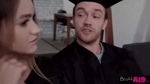 If You Graduate I Will Let You Fuck Me Step Sis Rides Me On Graduation Day 12 min 720p