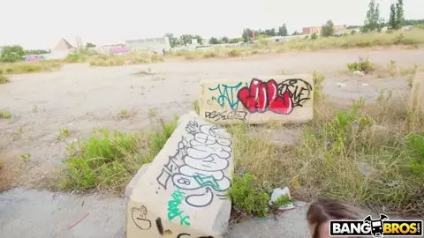 Angel Rivas Anal At The Graffiti Wall